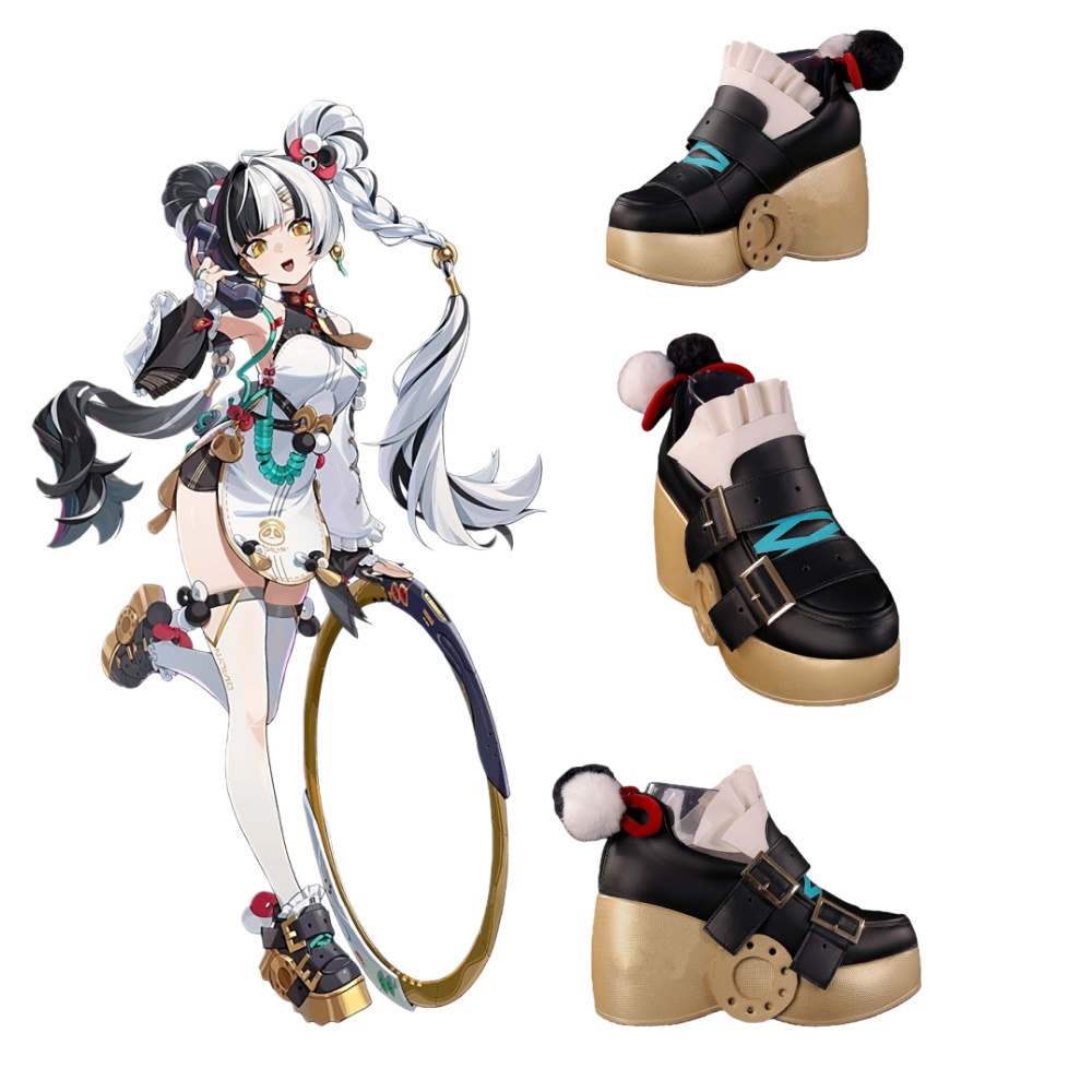 Women'S Shoes Zone - Zenless Zone Zero Dialyn Cosplay Gra