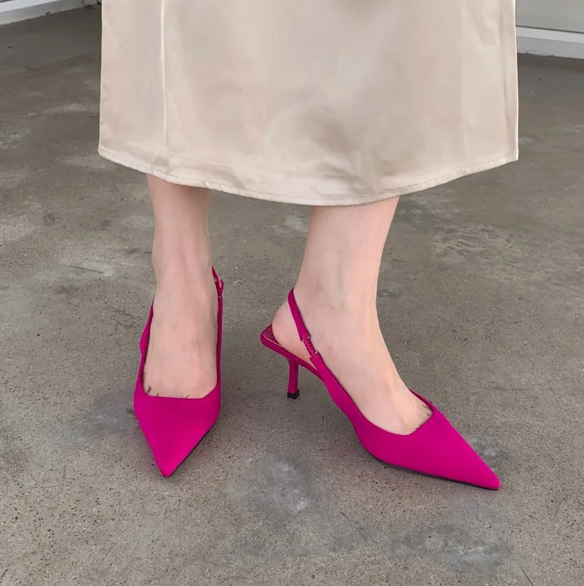 Women'S Shoes Clogs - Wiosenne Nowości 2025 Szpilki z Odkrytą