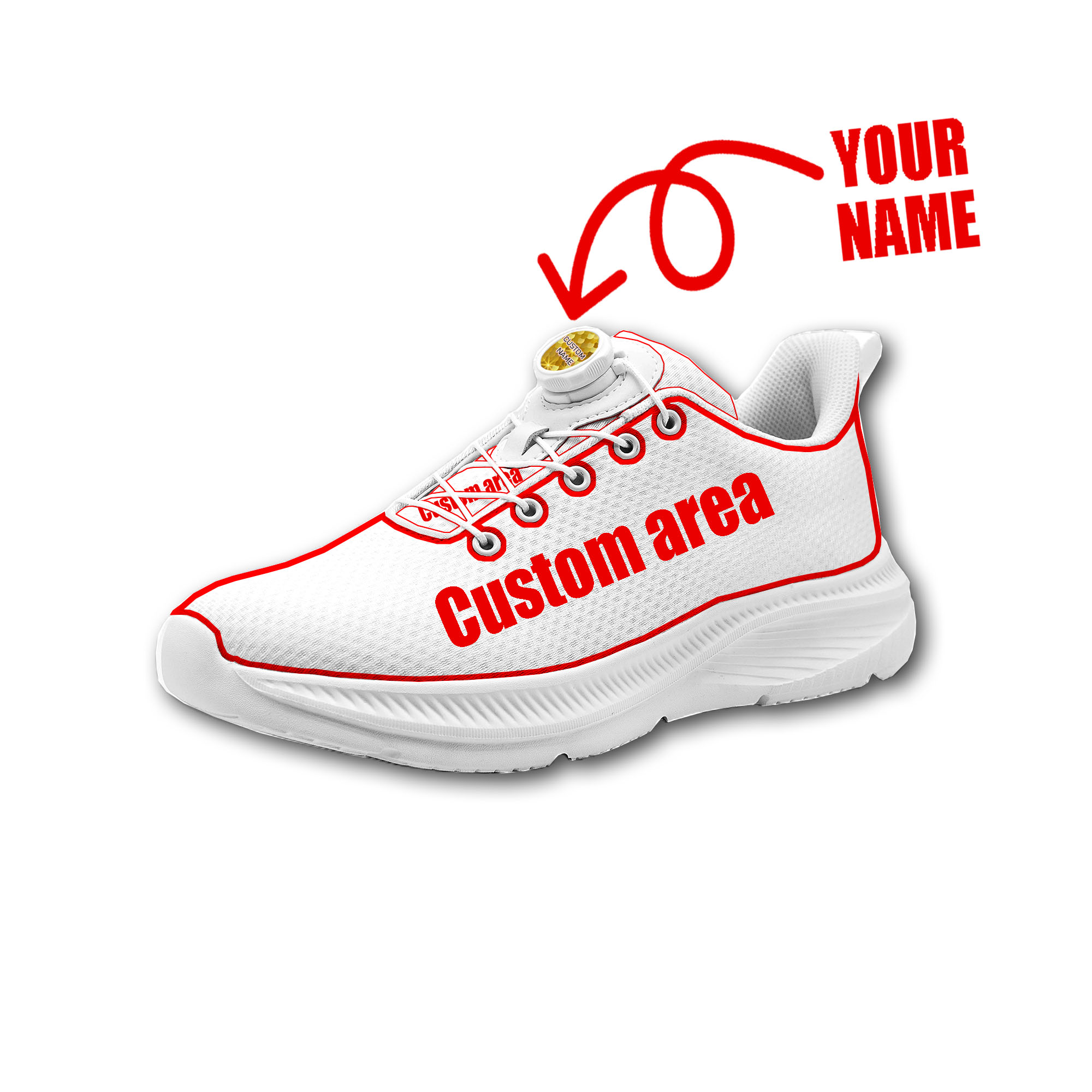 Women Shoes Logo - Personalizowane buty do chodzenia męskie damskie