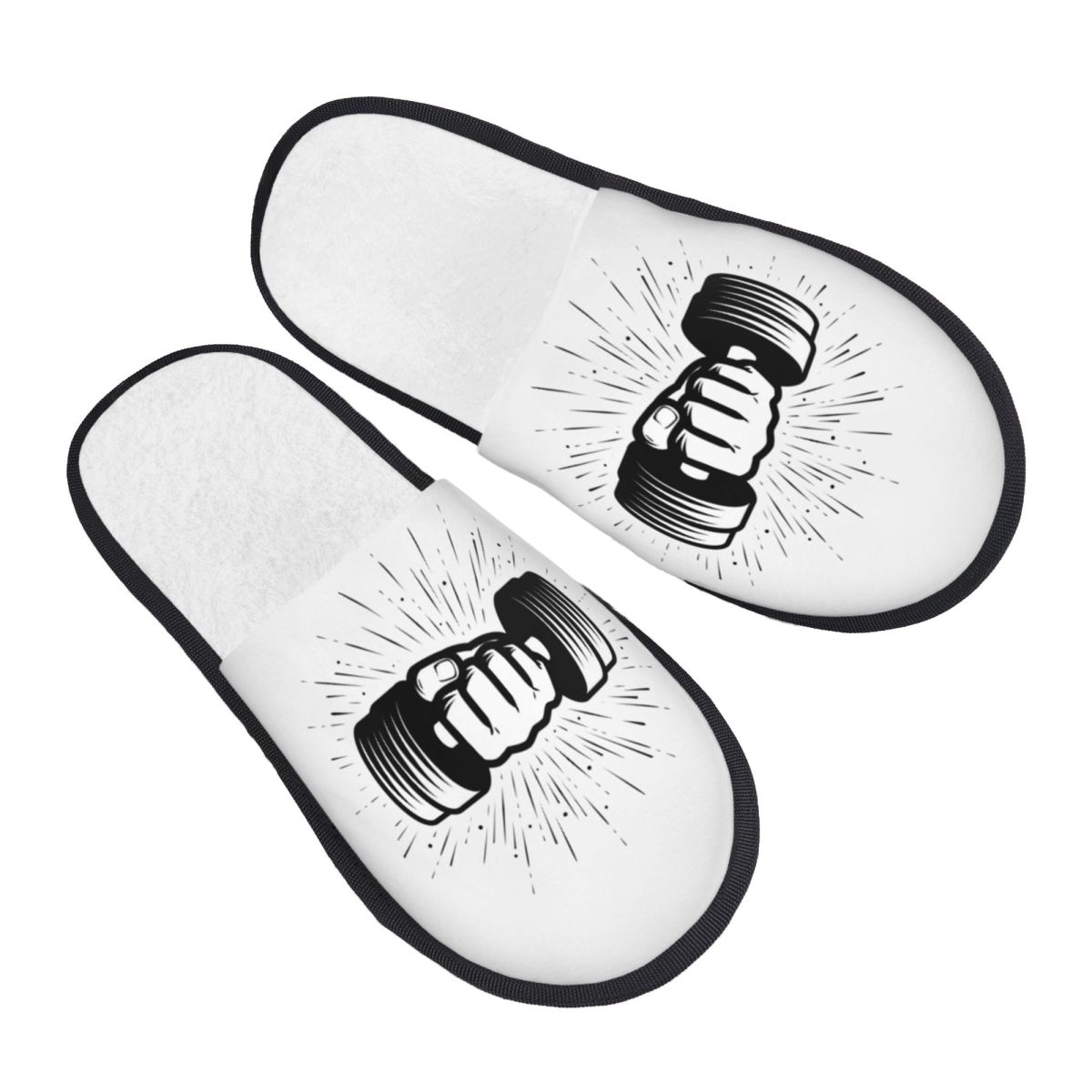 Women Shoes Logo - Damskie kapcie hotelowe/domowe z pianką memory,