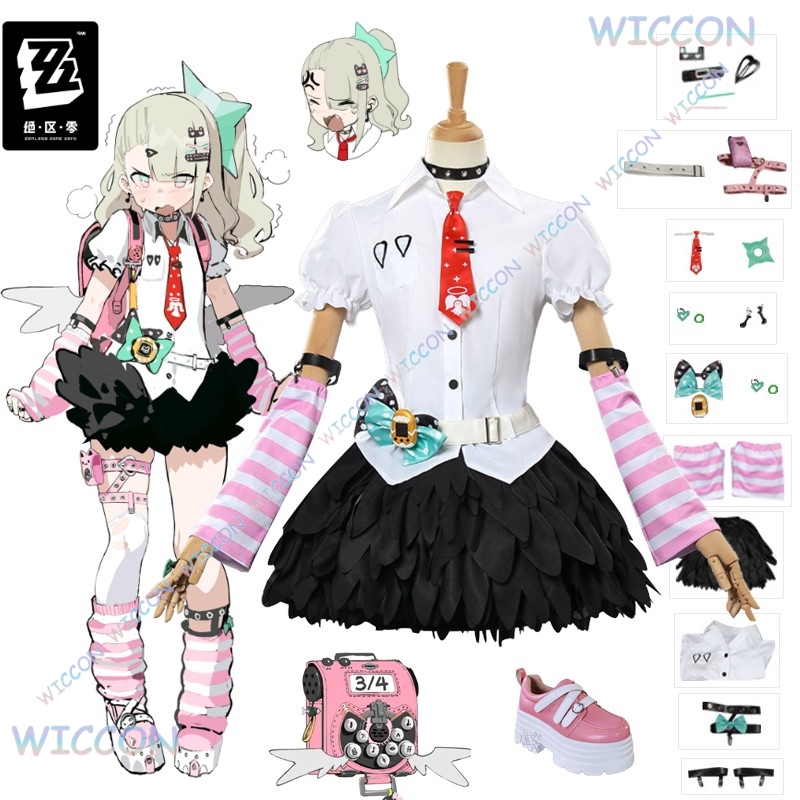 Women'S Shoes Zone - Kostium Cosplay Zenless Zone Zero Chinatsu