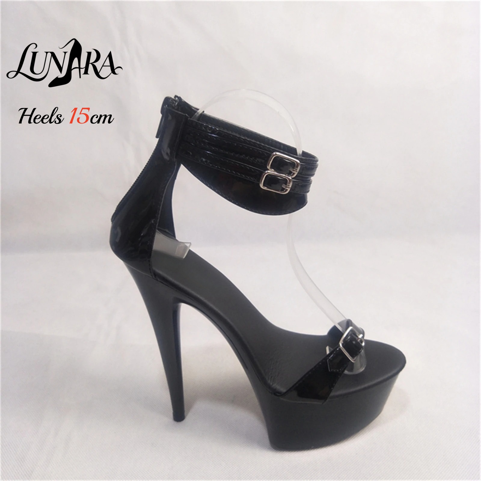 Sandały na wysokim obcasie 15  – Peep Toe Heels recenzja i cena