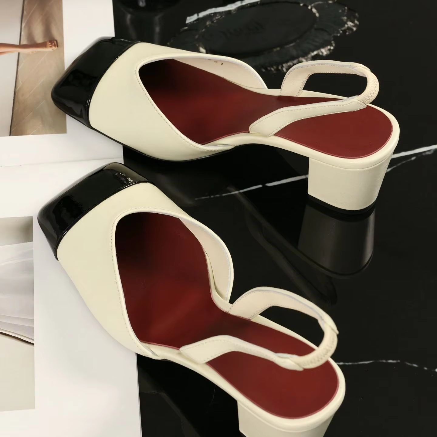 Damskie czółenka z paskiem na  – Women Shoes Sandals recenzja i cena