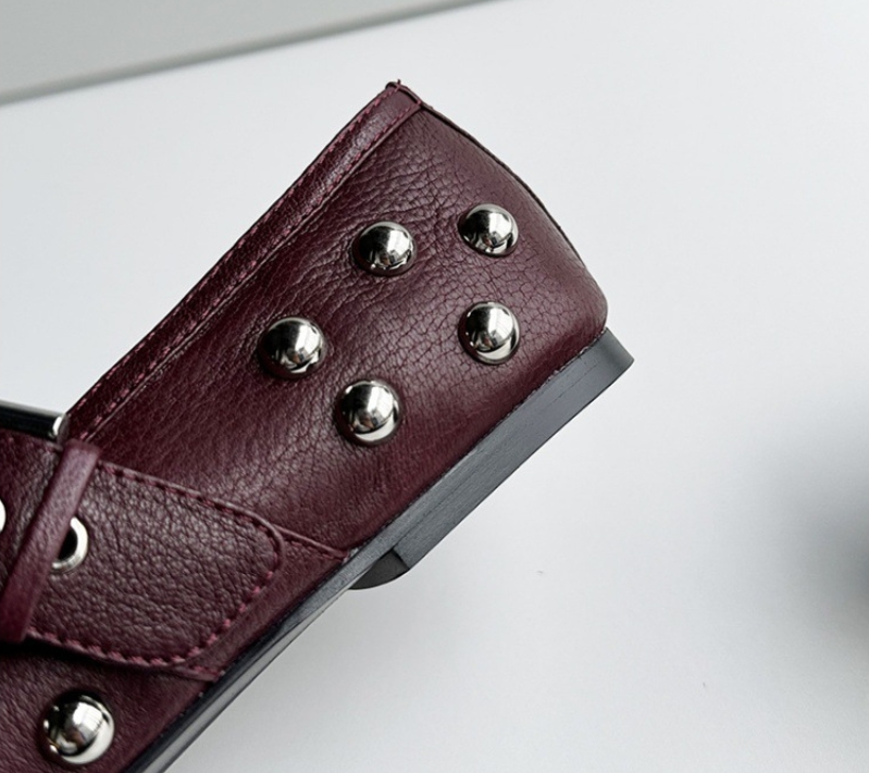 Dave&di Letnie minimalistyczne – Women'S Shoes Burgundy recenzja i cena