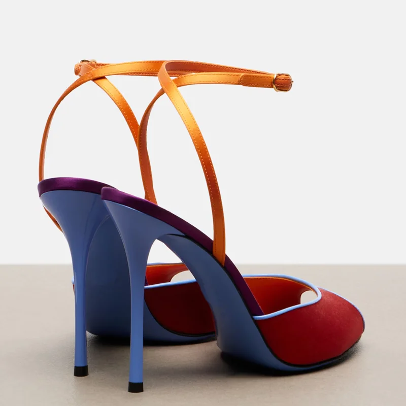 Satynowe sandały peep toe w mi – Peep Toe Heels recenzja i cena