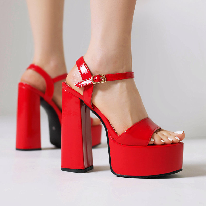 ORCHALISA Damskie Sandały z Od – Peep Toe Heels recenzja i cena