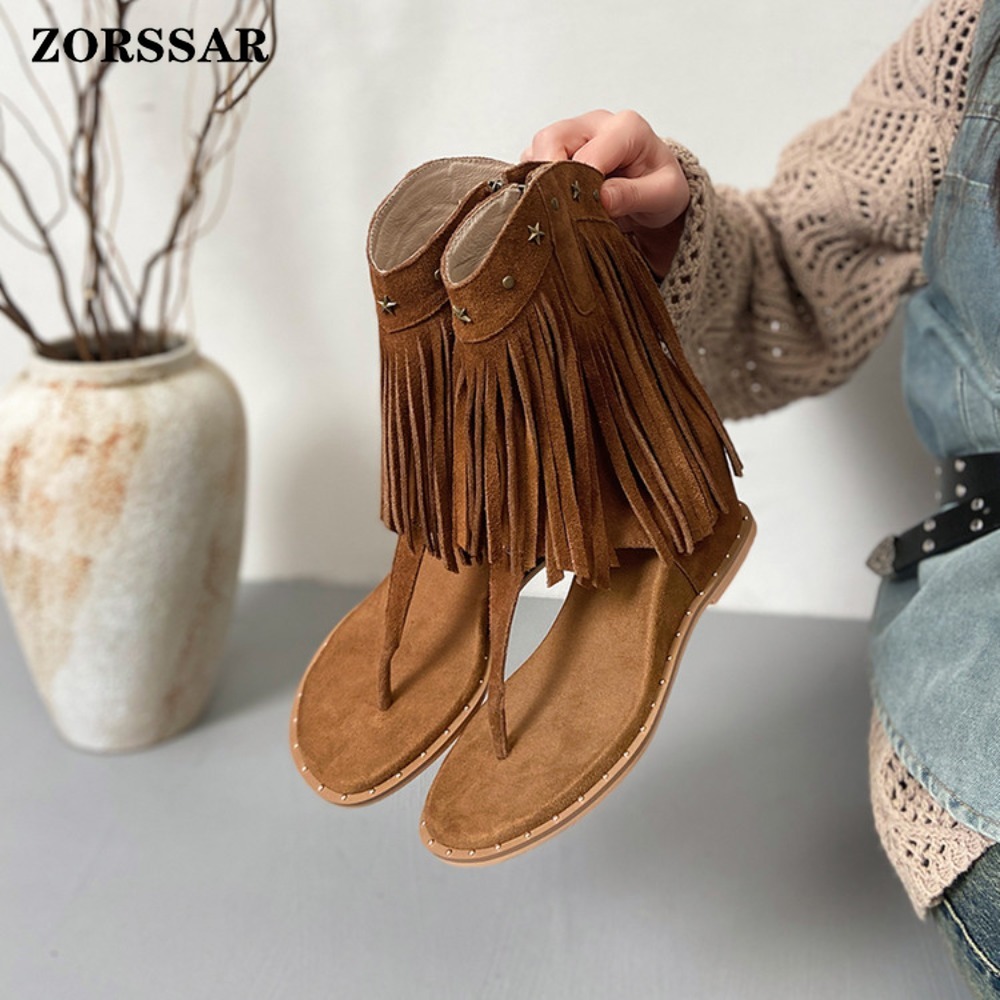Damskie sandały na koturnie z  – Women Shoes Boots recenzja i cena
