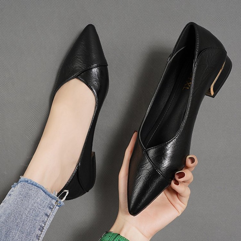 Nowe damskie skórzane buty na  – Women'S Shoes Popular recenzja i cena
