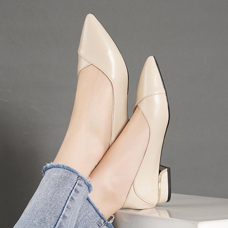 Nowe damskie skórzane buty na  – Women'S Shoes Popular recenzja i cena