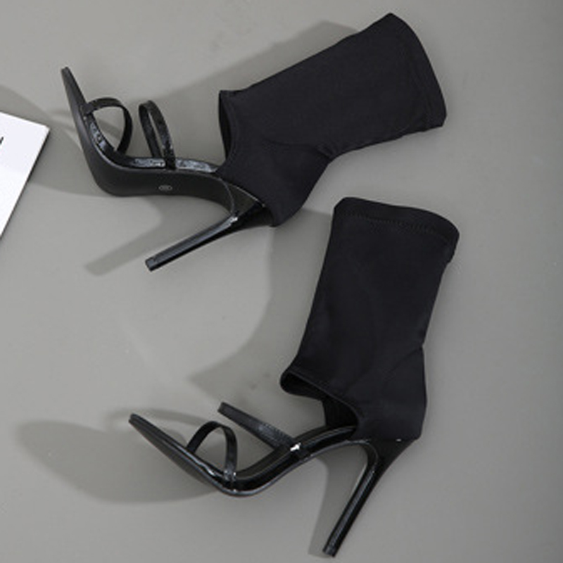 Modne elastyczne botki z wysok – Women Shoes Boots recenzja i cena