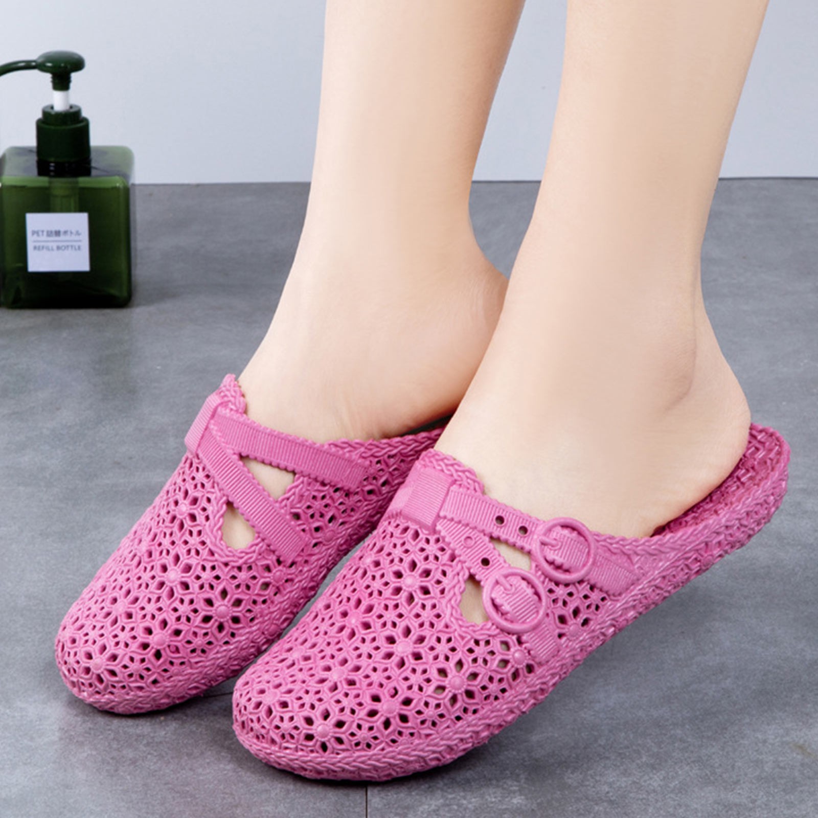 Klapki damskie z odkrytymi pal – Women'S Shoes Popular recenzja i cena