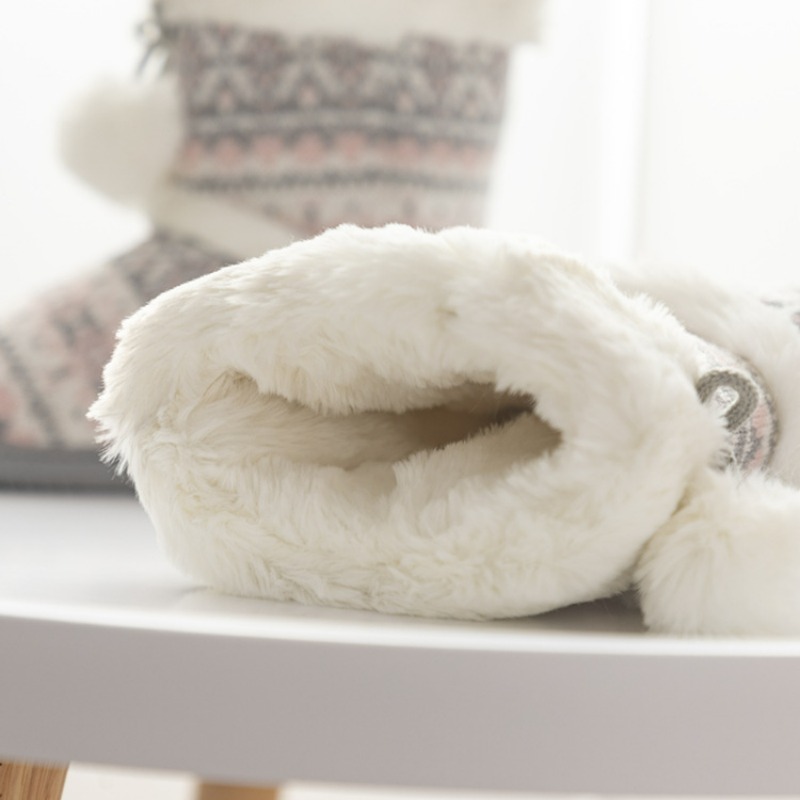 Pluszowe Kapcie Botki Damskie  – Women Shoes Boots recenzja i cena