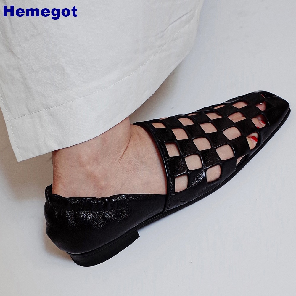 Damskie czarne płaskie sandały – Women Shoes Sandals recenzja i cena