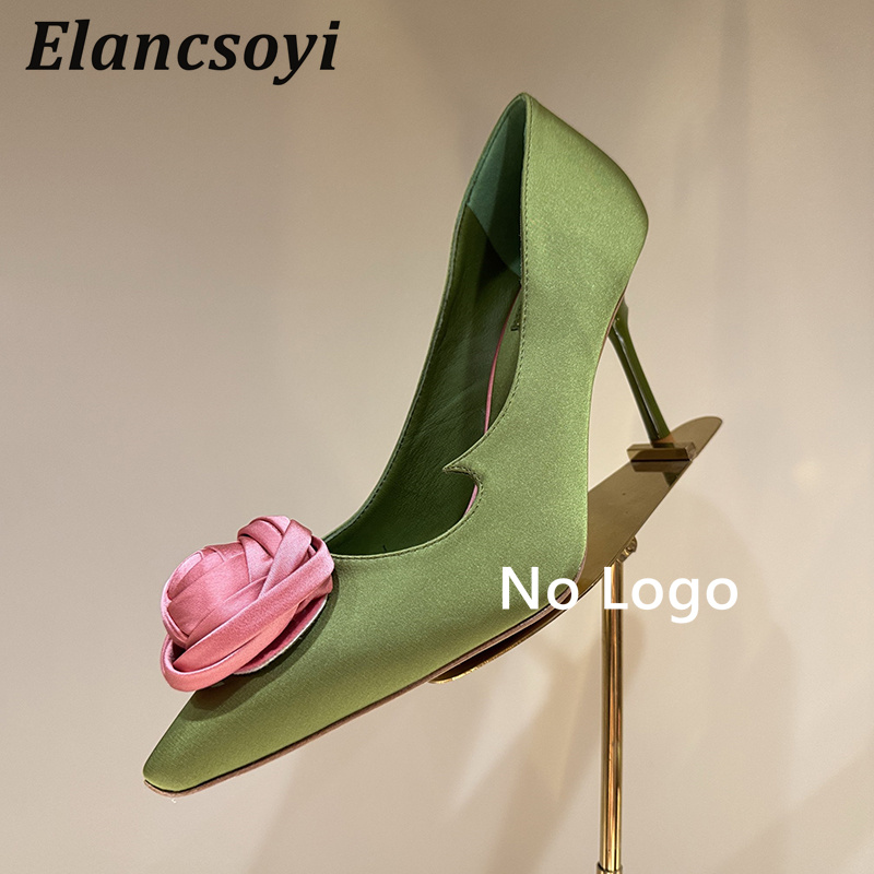 Dekorowane różami szpilki dams – Women Shoes Logo recenzja i cena