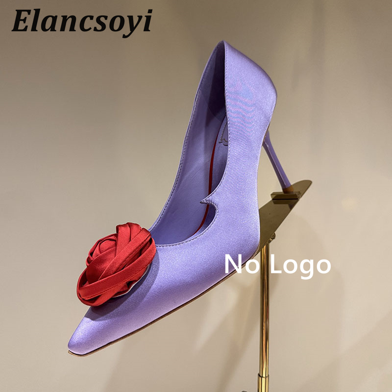 Dekorowane różami szpilki dams – Women Shoes Logo recenzja i cena