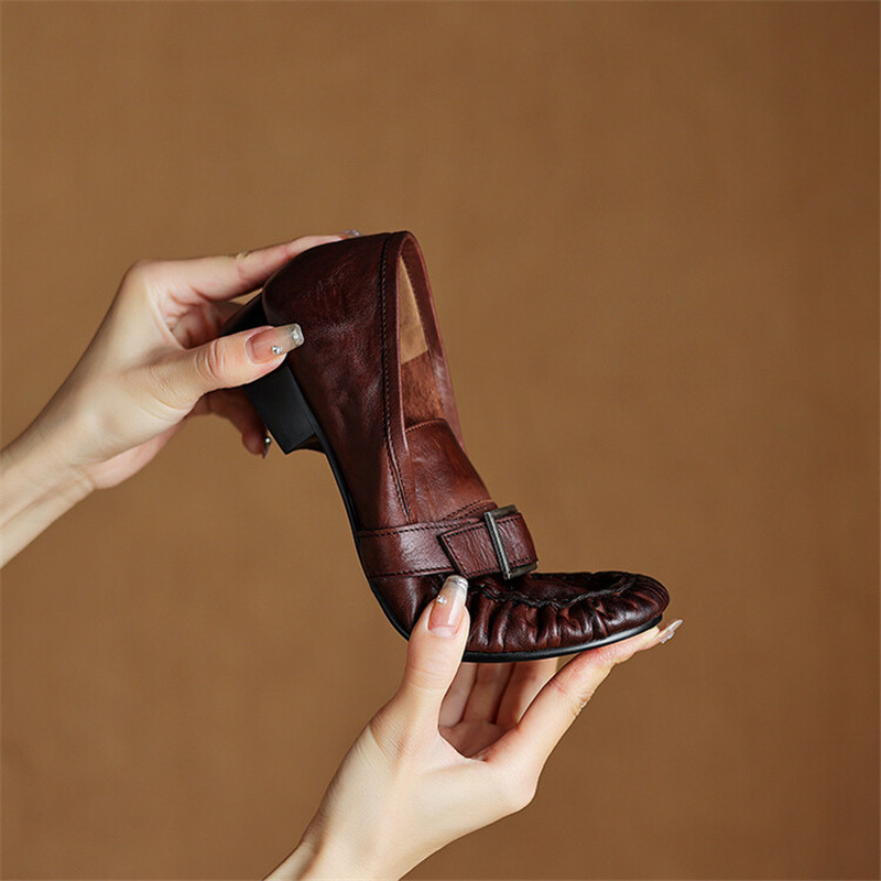 New Autumn Genuine Leather Wom – Women'S Shoes Popular recenzja i cena