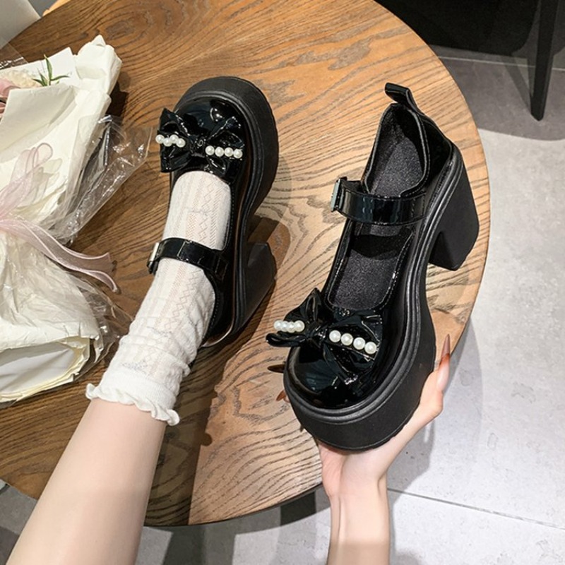 Buty Lolita 2026 Czarne Super  – Women'S Shoes Popular recenzja i cena