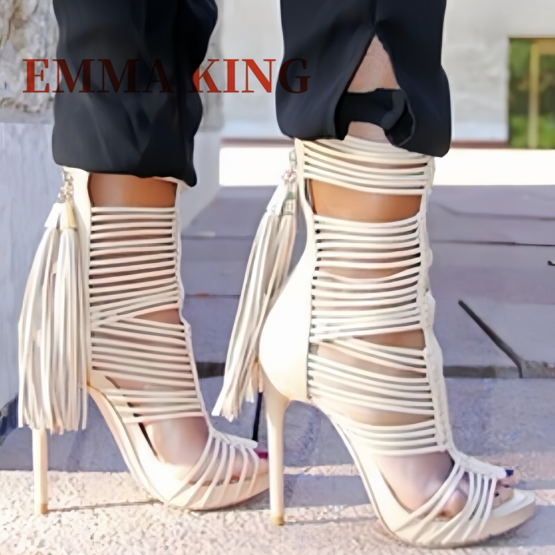Damskie botki gladiatorki z od – Women Shoes Boots recenzja i cena