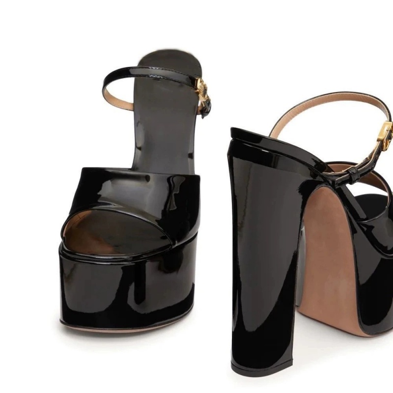 Sandały damskie podwyższające  – Peep Toe Heels recenzja i cena