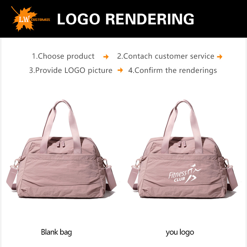 Torba fitness z przegrodą na b – Women Shoes Logo recenzja i cena