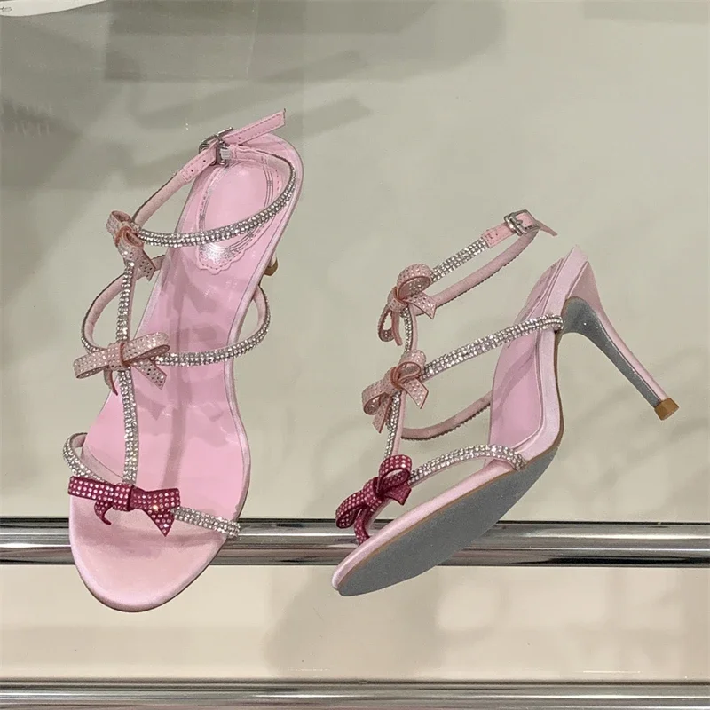 Aneikeh letnie seksowne motylk – Peep Toe Heels recenzja i cena