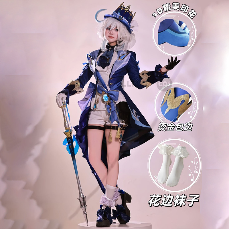 Peruka do cosplay Furina, kost – Women'S Shoes Zone recenzja i cena