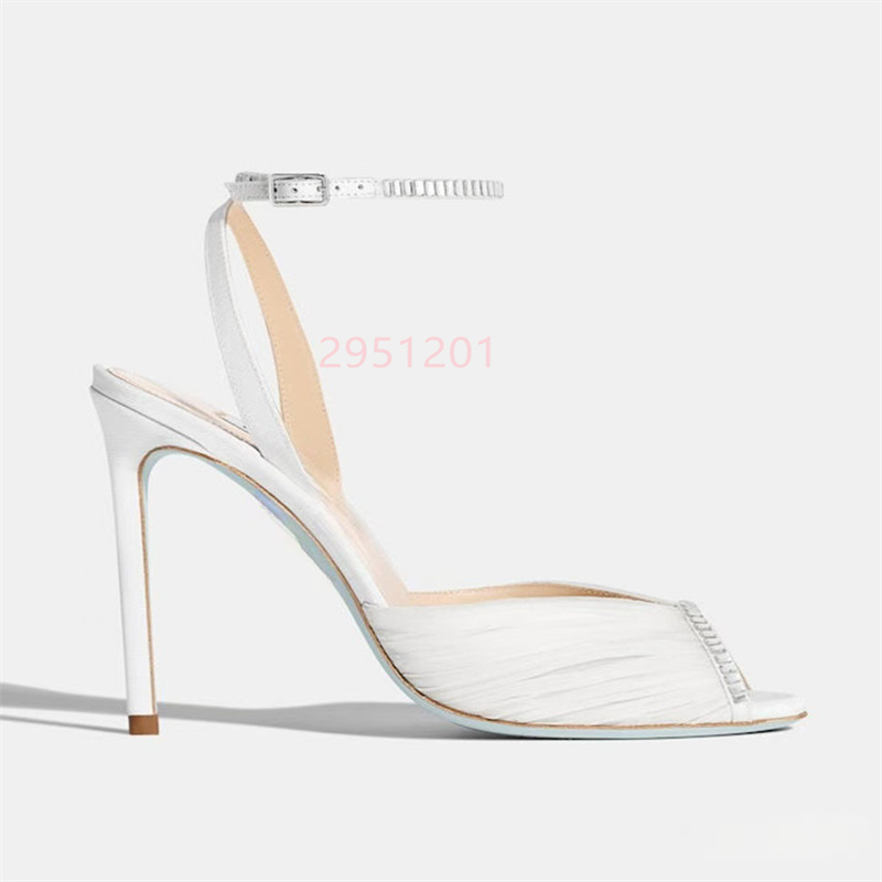 Kryształowe sandały damskie z  – Peep Toe Heels recenzja i cena